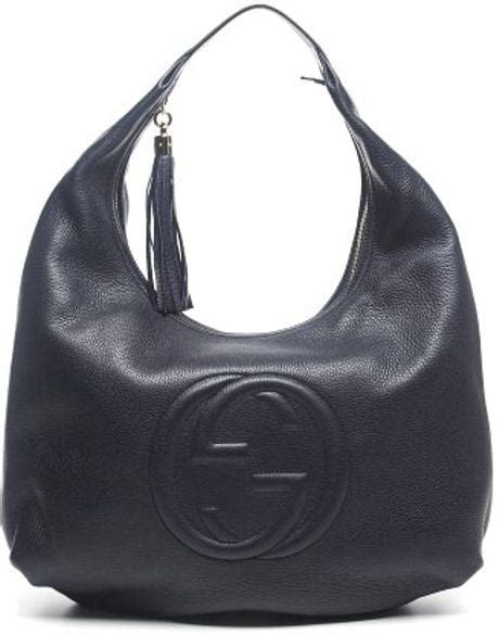 hobo bag gucci|gucci hobo bag navy blue.